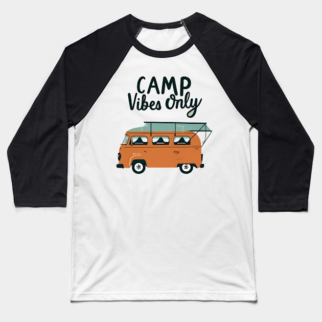 camping life Baseball T-Shirt by NomiCrafts